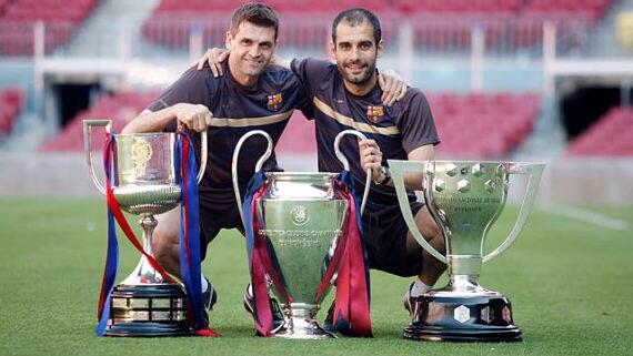 Amantesdelfut_'s tweet photo. "Todos los títulos conseguidos con el Barcelona no hubiesen sido posibles sin Vilanova": Pep Guardiola. #DEPTito http://t.co/xXBk9UGyUa