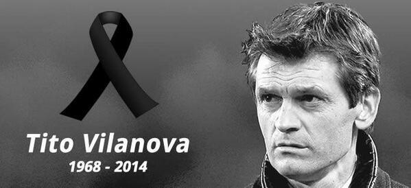 Selamat jalan Tito, tenang disana #RIPTitoVilanova