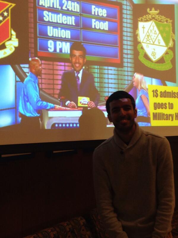 Great turnout last night; we turned Sabin into a celebrity! @Spannu02