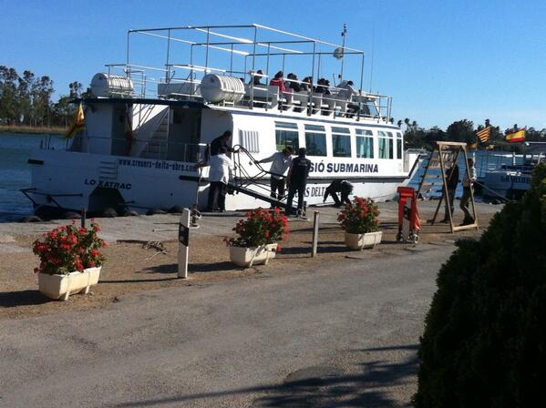 CREUERSEBRE's tweet photo. @CREUERSEBRE: Llegada de un paseo muy relajante por la desembocadura del Ebro. Buen Fin de semana a todos. http://t.co/DEvdYL4LXt