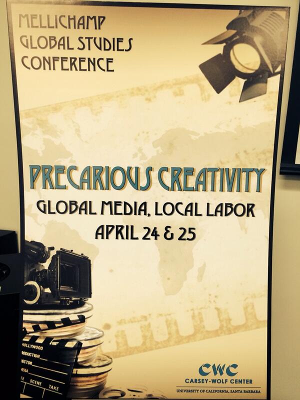 MKraidy's tweet image. Day 2 of Precarious Creativity about to begin @M_Curtin #creativelabor