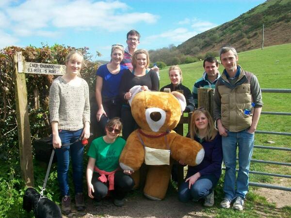 Whitchurch Young Farmers are busy preparing for their 10 Peak Teddy Trek Challenge.Text WYFC99 to 70070 to donate