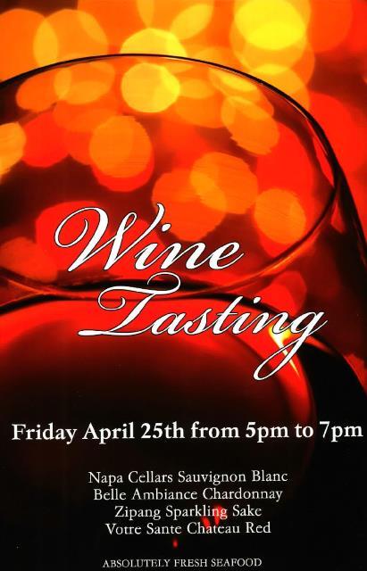 Wine tasting at our Pacific St location tonight!  Come check it out, 5-7pm!