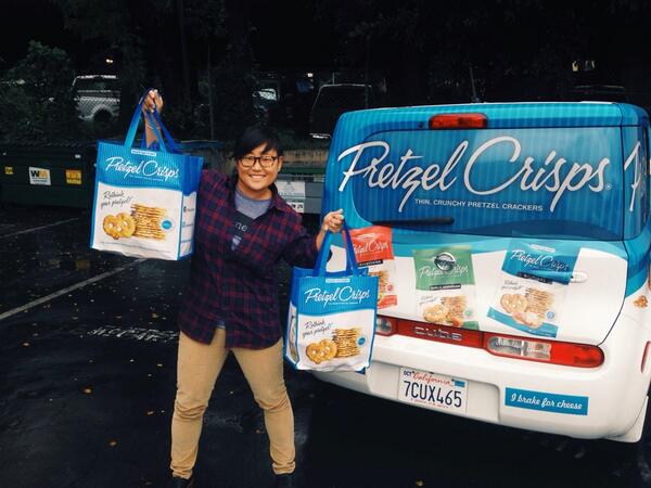 Thank you <a href="/pretzelcrisps/">Snack Factory® Pretzel Crisps</a> for the snacks! These are perfect to pack for your weekend outdoor adventure! #Snackattack