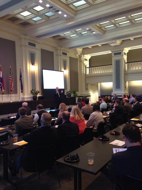 ithinkKC's tweet photo. Thank you @emorgenstern for speaking at KCADC's #EDAlliance this afternoon. http://t.co/yVeRADm0Bu