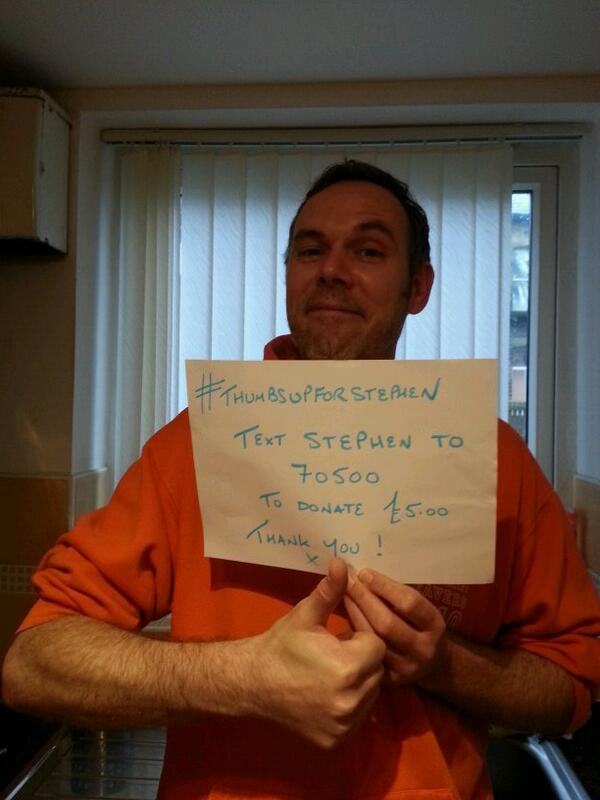pingypoo's tweet photo. #ThumbsUpForStephen http://t.co/VsQbZCzwgM