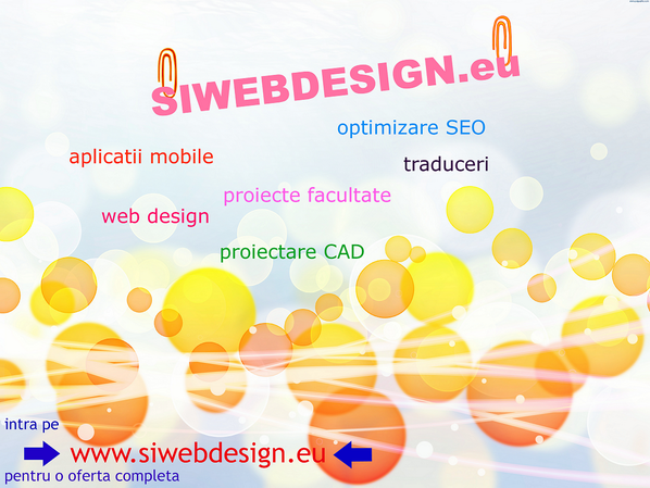 siwebdesigneu's tweet image. Intra pe  siwebdesign.eu pentru o oferta completa.
Noi suntem solutia potrivita.