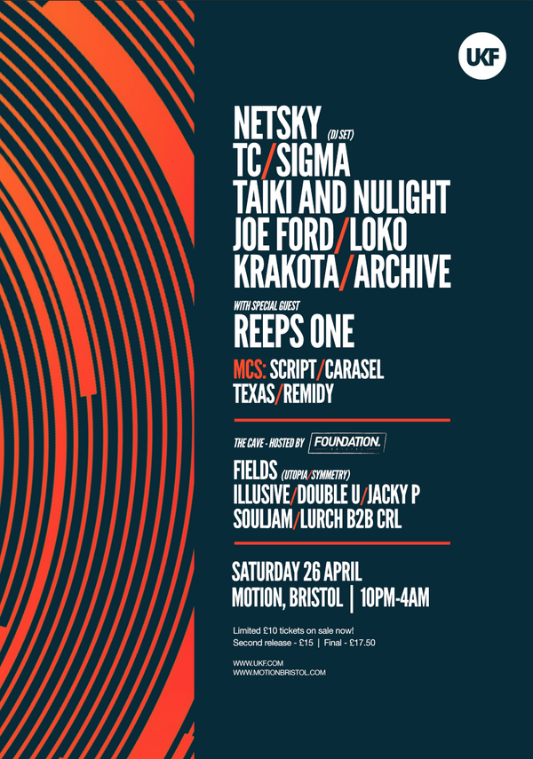 DnB_ID's tweet photo. Awesome banget. Parah“@UKF: Tomorrow! Motion. Bristol. https://t.co/1LXJs72hZG http://t.co/EhLlMSqPR1”