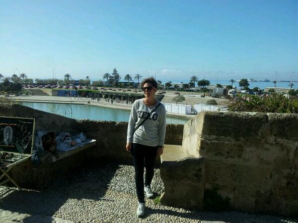 YessiMenork's tweet photo. Palma de Mallorca..bonito destino de paso http://t.co/KQMxKMhYuN