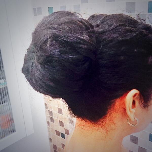 Carlacopia's tweet photo. Me & my big bun #longhairfun http://t.co/SobkAB0m1g