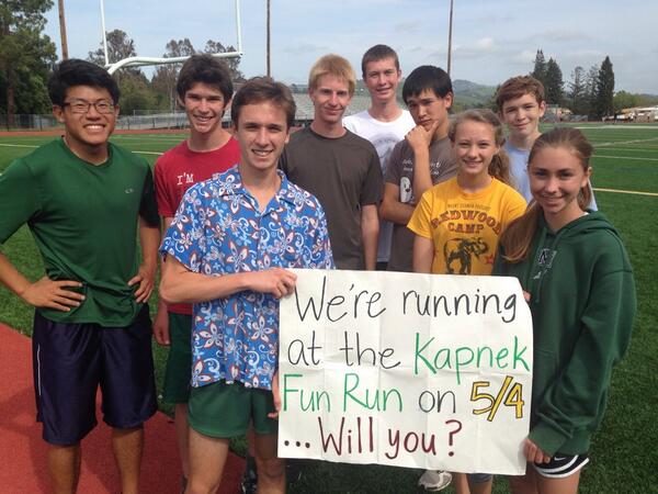 JF Kapnek Trust (@jfkapnek) on Twitter photo Hope you can join us! Saturday May 4th 9am <a href="/Miramonte/">Casey Miramonte Hughes</a> HS! Come help make a difference in Zimbabwe!!!!Kapnek FUN RUN! Hope you can join us! Saturday May 4th 9am <a href="/Miramonte/">Casey Miramonte Hughes</a> HS! Come help make a difference in Zimbabwe!!!!Kapnek FUN RUN!