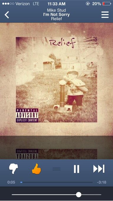 So proud of this guy, you're on fucking pandora. @Mike_Stud I'm expecting nothing but endless success<a href="/tag/weouthere"class="tags"><span>#weouthere</span></a>