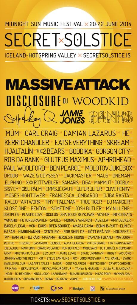 secret_solstice's tweet image. NEW LINEUP! @disclosure and @JamieJonesMusic added to #SecretSolstice!