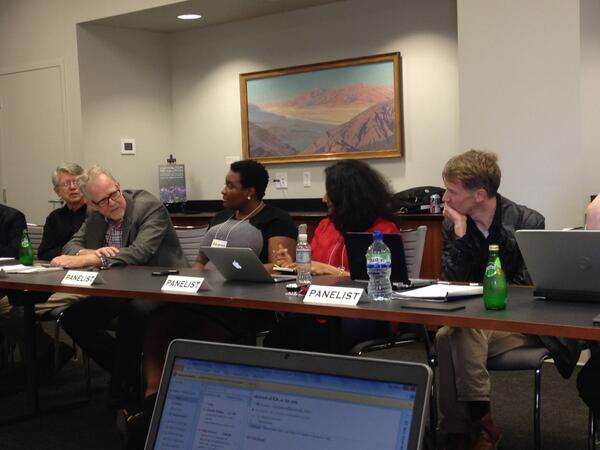 MediaIndustries's tweet image. Our esteemed Boundaries panel. #CreativeLabor