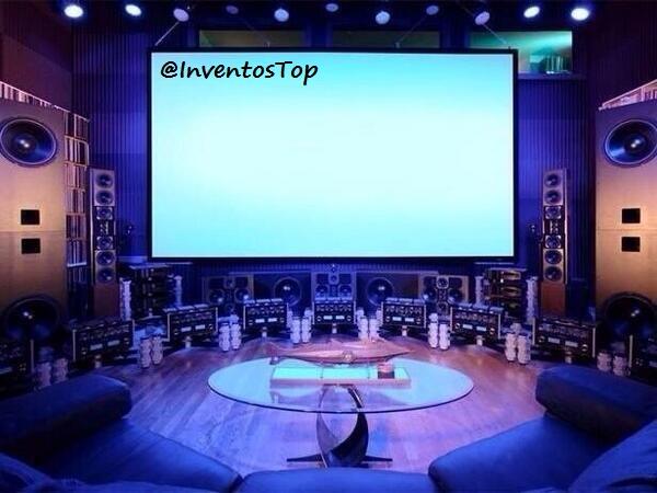 InventosTop's tweet photo. ALUCINANTE SALA DE CINE EN CASA.
RT SI QUIERES UNA EN TU CASA http://t.co/5lk1PWjfZe