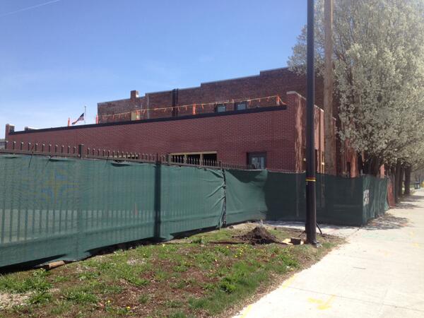 APMArchitecture's tweet photo. Rooftop patio progress at the @Matt_Factory is coming together! http://t.co/Eb0GLu1ev4