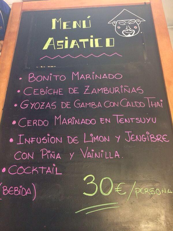 MiamiGastro's tweet photo. Probad nuestro menú oriental!!! http://t.co/bSx6WCFQbX