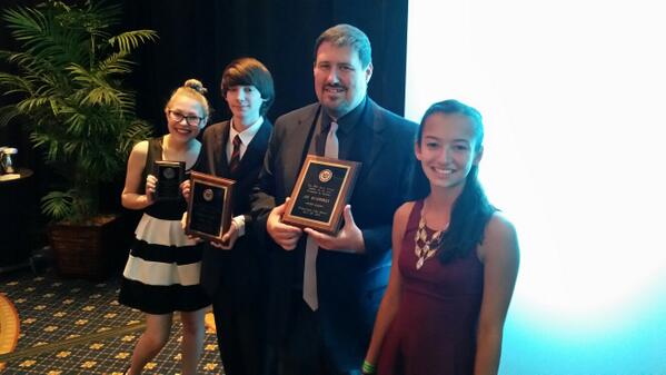 Jill_Burnzy's tweet image. Hillsborough County Schools racking up the awards. Tchr/Journo/Emerging of the Year Awards. #fspa2014