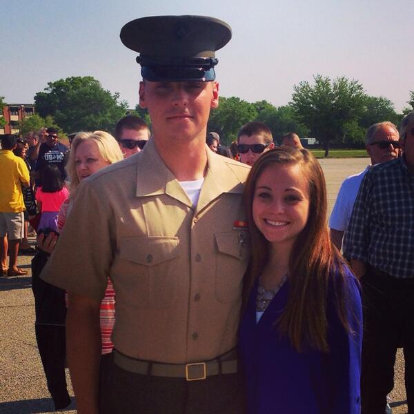 So freaking proud of Cody. Finally a Marine and graduated today! #TheFew #TheProud #TheMarines