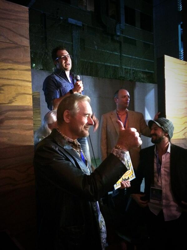 nashfilmfest's tweet photo. The @SouthwestAir Audience Award for US Narrative is #TheIdentical!! #NaFF14 http://t.co/6ZeZfzwuNB