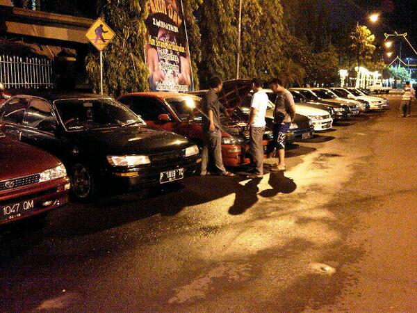 Kopdar akhir bulan April, 12 unit greco ikut menyemarakan suasana....