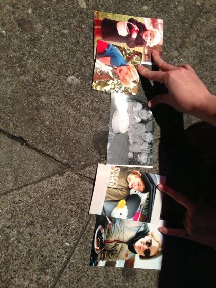 pikology's tweet photo. Kat's life history spread across Mission Street #katturns35 http://t.co/sETx5ilMeL