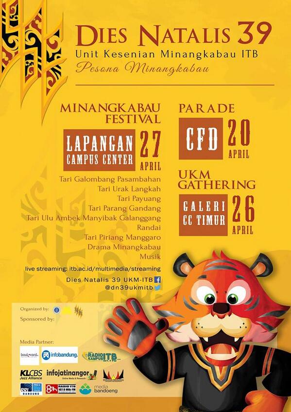 himapessel_bdg's tweet photo. Sip,insyaallah kami tibo da "@tetraword: @himapessel_bdg min,, besok bakal ado acara minangkabau festival di itb, http://t.co/CdeDrUrQsX"