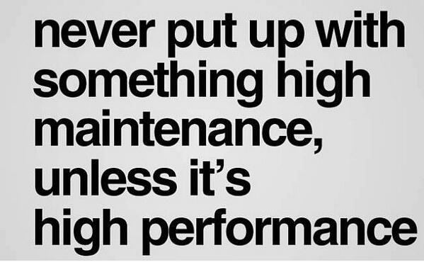 _AShay_'s tweet image. #highmaintenace #highperformance
