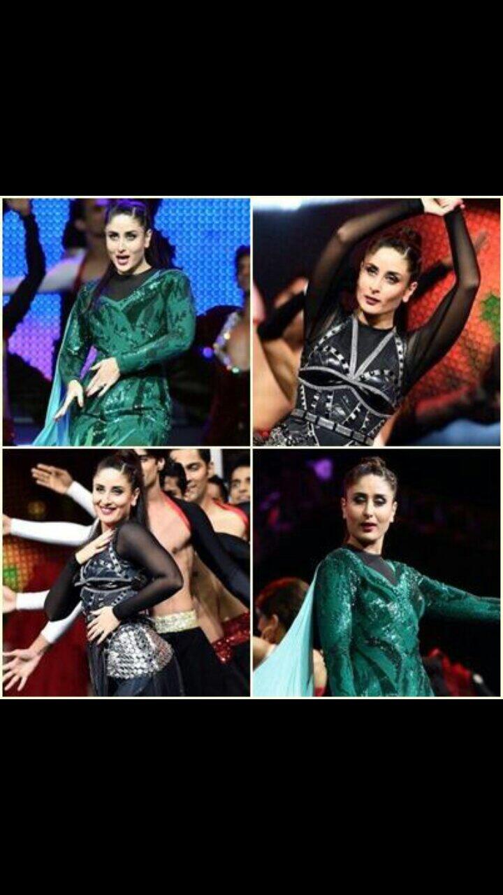 The queen on the stage. 
Can't wait to her super dance
Kareena Kapoor Khan