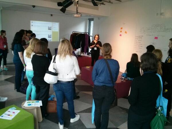 @paulinesargent explaining what an #unconference is! #weAREhere #unfailunconf #failbetter