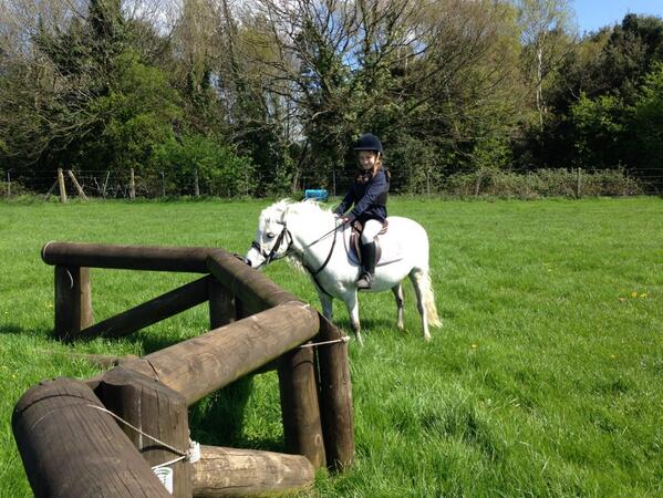 A younger member of the Broome family thinking of an Eventing future