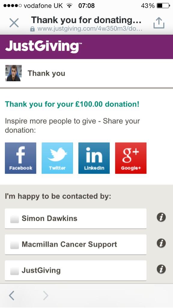 bettingapps's tweet photo. Today's the day of #CouponForCancer I'm busy at 3 so I've done my donation now @simondawkins23 #letsdothis http://t.co/C1rXU2LcWh