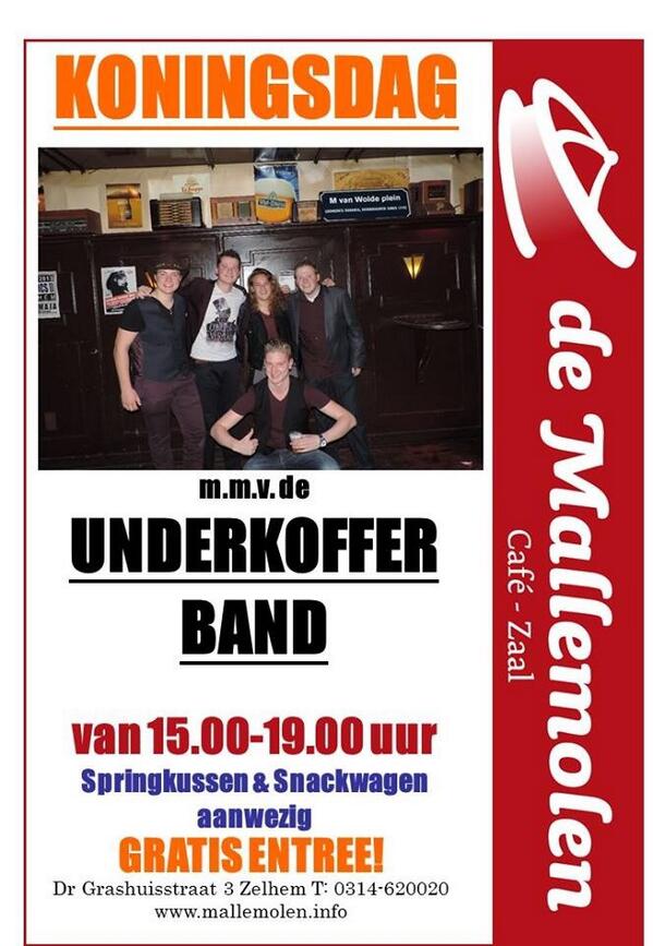 Laat #Koningsdag maar #beginnen #zelhem #kingsday2014 kom ook het word gezellig!