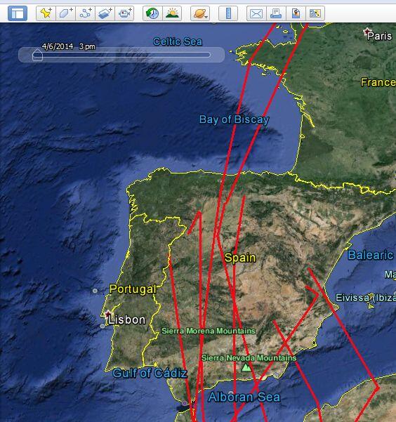 Plenty more Cuckoos to come: 2 satellite-tagged birds in UK, 6 still in Spain and 1 in Atlas mountains #guernseybirds