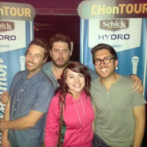 emilyulsh's tweet photo. Cuties ๐ @jakeandamir #CHonTour http://t.co/dFAod3ZhxO