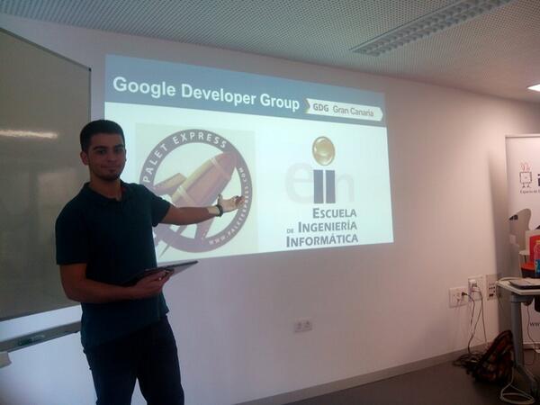 Nutellamaki's tweet image. GDG Gran Canaria  @paletexpress @EII_ULPGC #DojoEii #CrackingTheCodingInterview