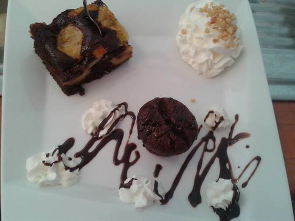 Moelleux chocolat banane : un délice ! <a href="/RocdesHarmonies/">Le Roc des Harmonies</a> #granville