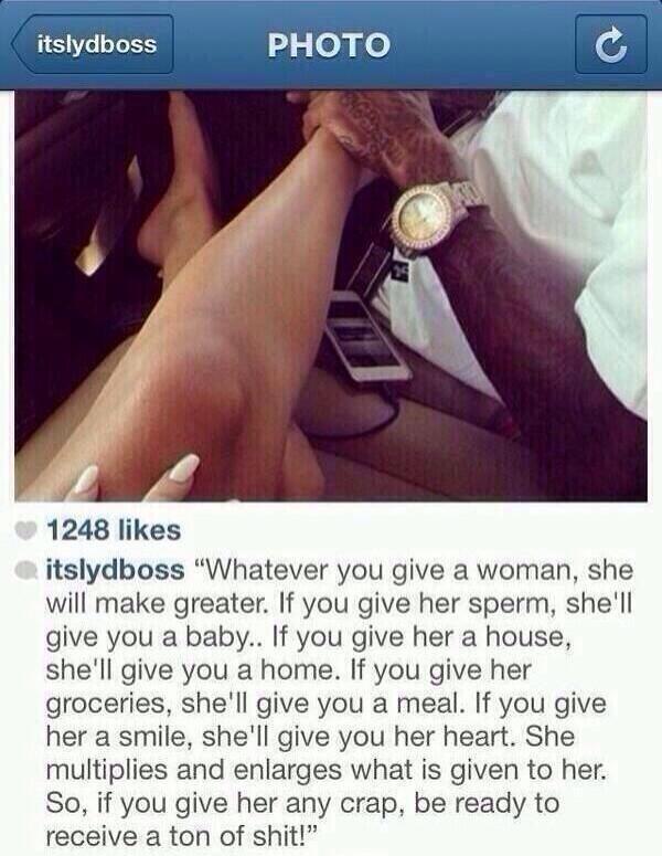 reaIboyfriend's tweet photo. This shit is the realist. 💯 http://t.co/78GuMmMsFZ