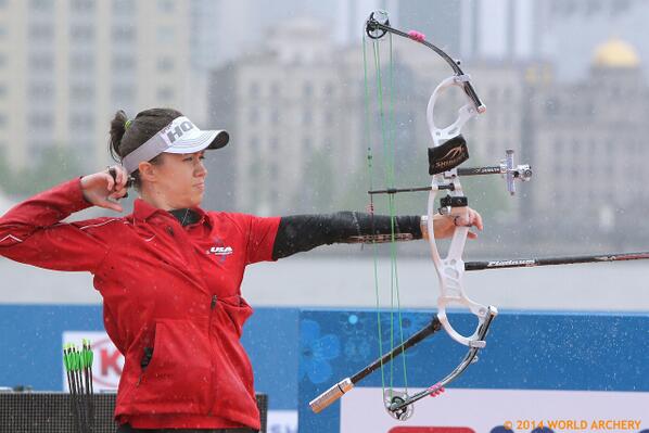 #TeamUSA took FOUR medals today at #WCShanghai - including mixed team silver for Erika Jones and Bridger Deaton!