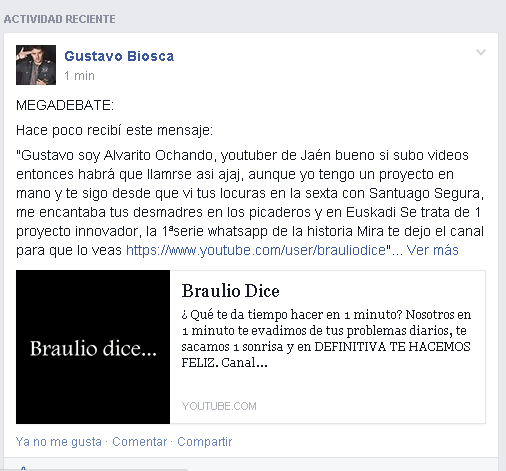 Braulio Dice... tweet media