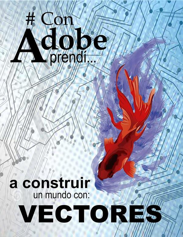 KiraSimons's tweet photo. #ConAdobeAprendi a construir un mundo con Vectores @AdobeMx @WacomEspanol @v2bmx @FotoliaMexico @icovermexico http://t.co/7QlX9mzxnc