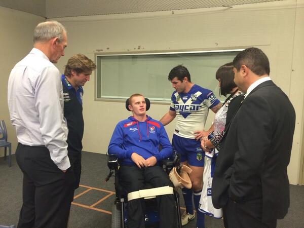 Thank you to all <a href="/NRL_Bulldogs/">Canterbury-Bankstown Bulldogs</a> "<a href="/raelenecastle/">Raelene Castle</a>: ... JayCar and <a href="/Canterbury_LC/">CanterburyLeagueClub</a> join to donate $25k #riseforalex "