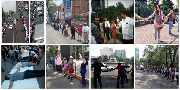 globalvoices's tweet photo. Human Chain in #Mexico against #LeyTelecom Bill http://t.co/r0oPoAQ19J http://t.co/vPP8y9TQKZ | #EPNStop #EPNvsInternet
