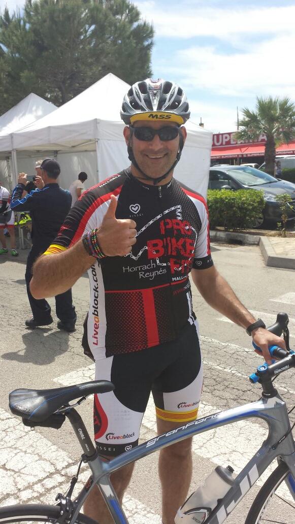 QuicoRossello's tweet photo. Arribat d sa "mini" mallorca 167!!! Gracies @ProBikeFit pes pepino!!! He volat!!!😉😉😉 http://t.co/1S0cQgLy8Q