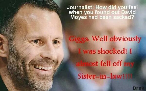 piesportsbooze's tweet photo. Giggs press conference #MUFC #GiggsIn http://t.co/SyRwDh6ovS