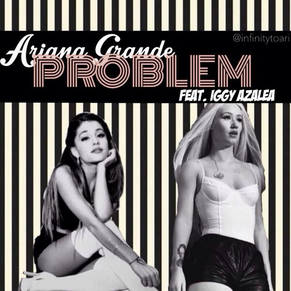 infinitytoari's tweet image. @ArianaGrande I made an edit again. #ProblemTomorrow #WeAreReadyForProblem 💕 ILYSM!