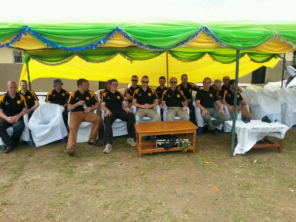 KarGale's tweet photo. Guests of honour on handover day http://t.co/7lUG112kzN
