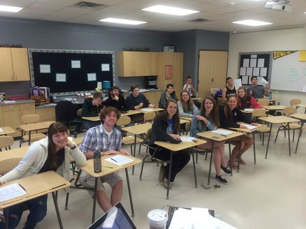 mpotter2010's tweet photo. How'd you spend your morning? AP kids from @CCAHS spent theirs taking a practice exam. #clipperpride @cca_compliments http://t.co/er9RreEpMR