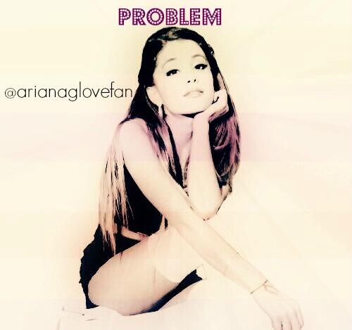 filterose's tweet image. this is my edit @ArianaGrande #ProblemTomorrow :D