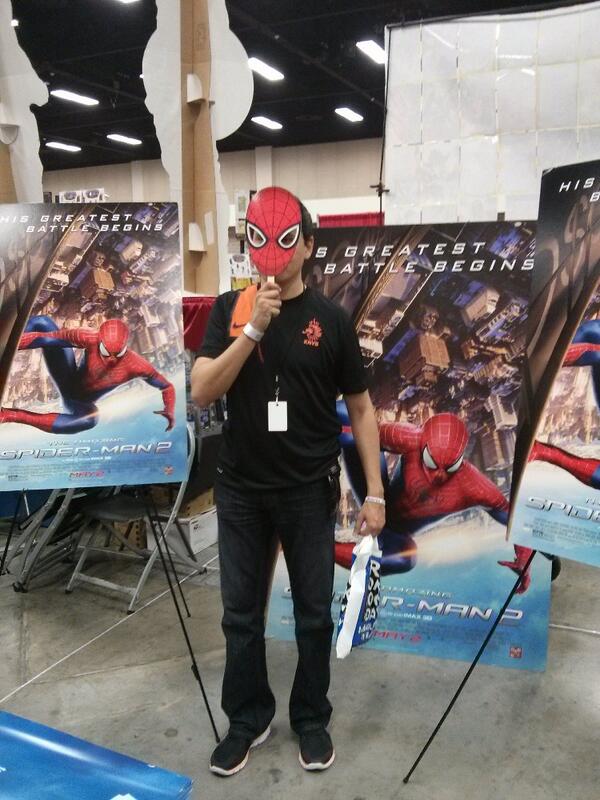 BenjaminLlie's tweet image. Spiderman 2 at comic con mcallen #spideysighting #southtexascomiccon
